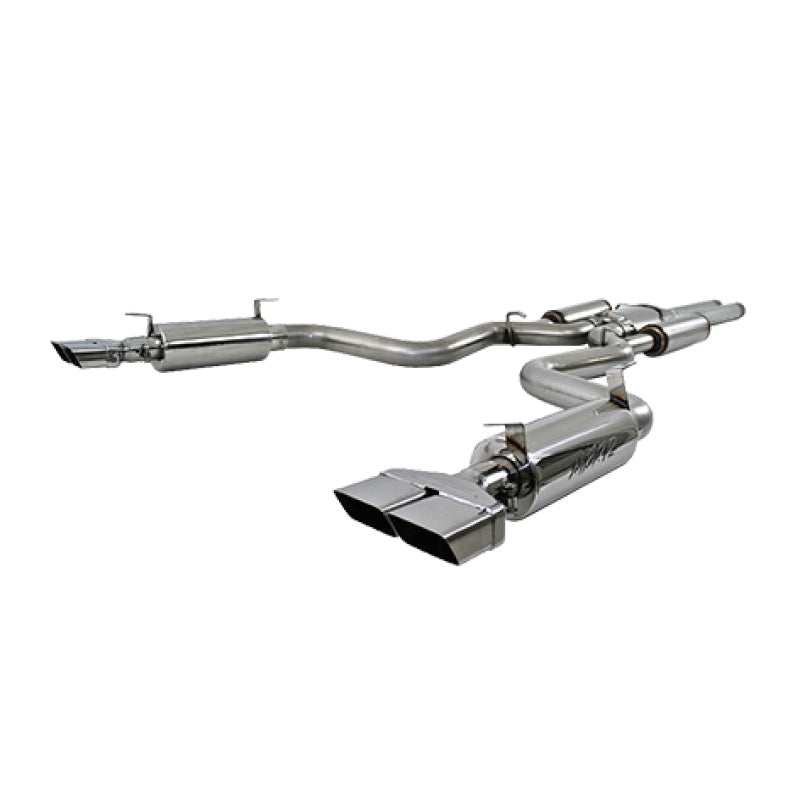 2008-2011 Dodge Challenger SRT8 6.1L Hemi T304 Cat Back Dual Split Rear - View 5 | Dirty Garage