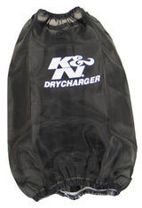 Universal Drycharger Black Air Filter Wrap - Round Tapered - View 2 | Dirty Garage