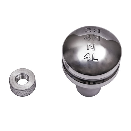 Rugged Ridge Billet Transfer Case Knob Alum 87-95 Jeep Wrangler YJ - View 2 | Dirty Garage