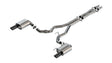 Borla 2024 Ford Mustang GT 5.0L V8 w/o Active Exhaust ATAK Cat-Back Exhaust System - Black Chrome | Dirty Garage