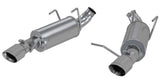 2011-2014 Mustang V6 3" Dual Muffler Axle Back Split Rear Exhaust System - View 3 | Dirty Garage