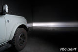 2021-2025  Bronco Stage Series Fog Pocket Kit - White Sport - View 4 | Dirty Garage