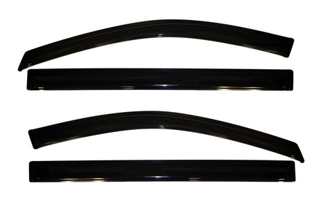 2008-2016 Town & Country Ventvisor Outside Mount Window Deflectors 4-Piece Smoke | Dirty Garage