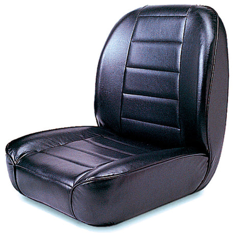 Rugged Ridge Low-Back Front Seat Non-Recline Black 55-86 CJ | Dirty Garage
