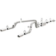 2015-2022 Colorado Canyon Stainless Steel Cat Back Exhaust Dual Split Rear Exit 3.5in | Dirty Garage