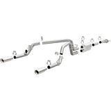 2015-2022 Colorado Canyon Stainless Steel Cat Back Exhaust Dual Split Rear Exit 3.5in | Dirty Garage