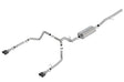 Borla 19 Chevrolet Silverado/GMC Sierra 1500 6.2L SS Touring Catback Exhaust - Black Chrome Tips | Dirty Garage