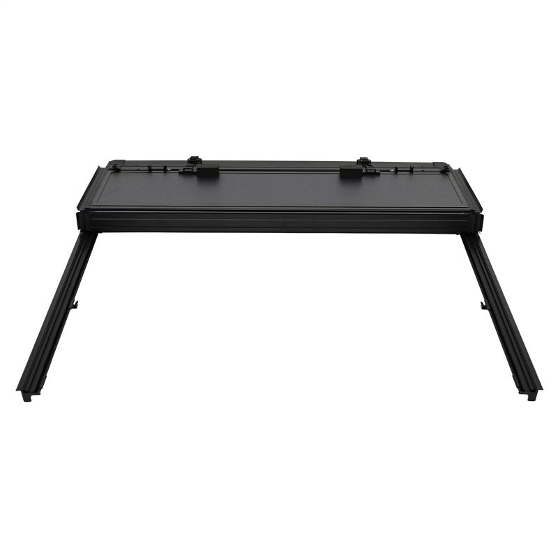 Westin 22-25 Toyota Tundra w/Cargo Mgmt 5ft. 7in. Bed Hard Tri-Fold Tonneau Cover - Black - View 13 | Dirty Garage