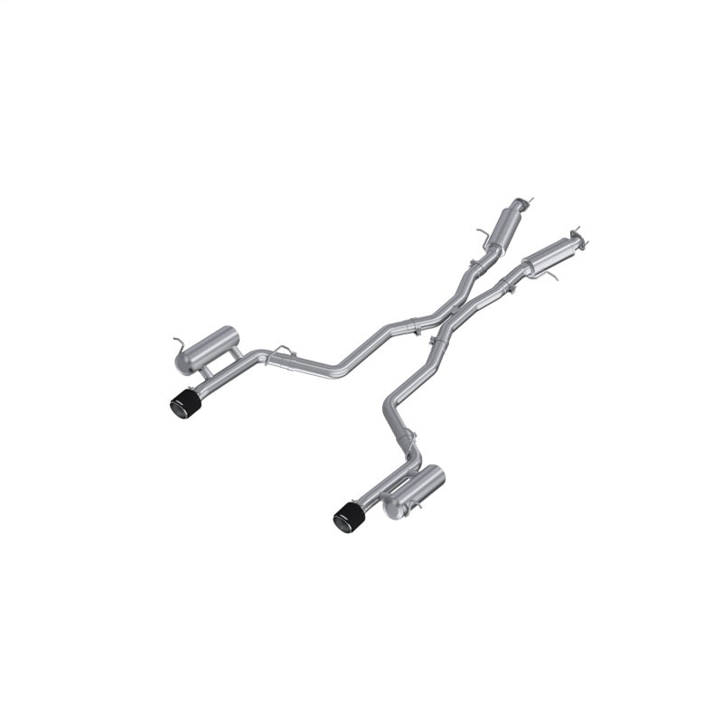 2011-2024 Durango 3.6L V6 Cat-Back Dual Rear Exit Exhaust Carbon Fiber Tips | Dirty Garage