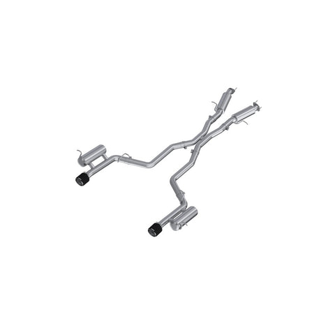 2011-2024 Durango 3.6L V6 Cat-Back Dual Rear Exit Exhaust Carbon Fiber Tips | Dirty Garage
