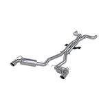 2010 Chevy Camaro Dual Cat Back Exhaust Round Tips | Dirty Garage