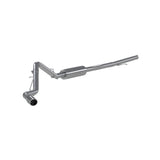 2019-2024 GM 1500 3" Cat Back Single Side Exit Aluminized Exhaust - View 2 | Dirty Garage