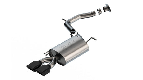 Borla 2023 Hyundai Palisade/20-22 Kia Telluride 3.8L V6 S-Type Axle-Back Exhaust w/ Black Chrome Tip | Dirty Garage