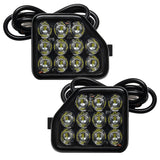 2018-2025 Wrangler Rear Bumper LED Reverse Lights 6000K | Dirty Garage