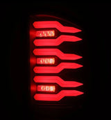 2007-2014 GM 1500 2500HD 3500HD Luxx-Series LED Tail Lights Black Smoked Lens - View 2 | Dirty Garage