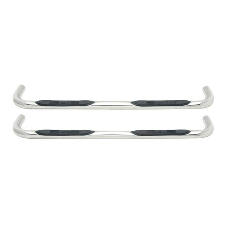 Westin 1980-1997 Ford F-Series Reg Cab (97 HD models only) E-Series 3 Nerf Step Bars - SS - View 4 | Dirty Garage