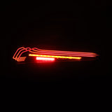 2020-2024 Supra Luxx-Series Laser Style LED Tail Lights Alpha-Black - View 5 | Dirty Garage