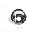 Rugged Ridge 97-06 Jeep Wrangler Chrome Gas Tank Filler Bezel - View 2 | Dirty Garage