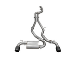 2020- Supra 3.0L 3" Catback Dual Rear Carbon Fiber Tips - View 8 | Dirty Garage