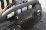 Rugged Ridge Front Hawse Fairlead License Plate Mounting Bracket - View 2 | Dirty Garage