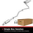 2006-2010 Fusion Milan 2.3L BRExhaust Series Kit | Dirty Garage