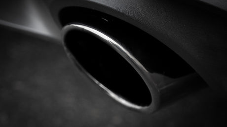 Borla 22-23 Volkswagen Golf GTI 2.0L AT/MT 3inch S-Type Cat-Back Exhaust - 4in Black Chrome Tips - View 2 | Dirty Garage