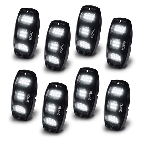 Universal Underbody RGBW Wheel Well Rock Light Kit 8 PCS ColorSHIFT - View 2 | Dirty Garage