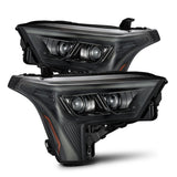 2022-2025 Tundra Luxx-Series Alpha-Black Headlights Amber DRL | Dirty Garage