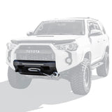 2014-2024 4Runner Pro-Series Winch Mount Black Front Bumper - View 4 | Dirty Garage