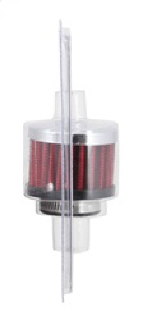 Universal 1in Flange ID x 2in OD x 1.5 inch H Rubber Base Crankcase Vent Filter - View 11 | Dirty Garage