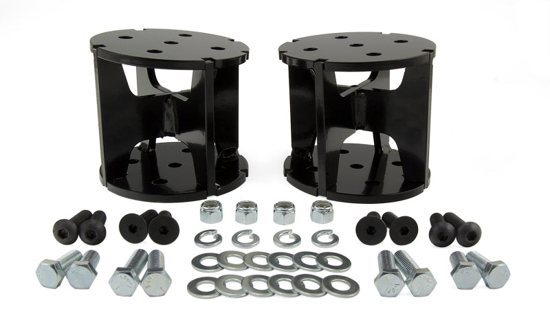 Universal Angled Air Spring Spacer 4in Lift | Dirty Garage