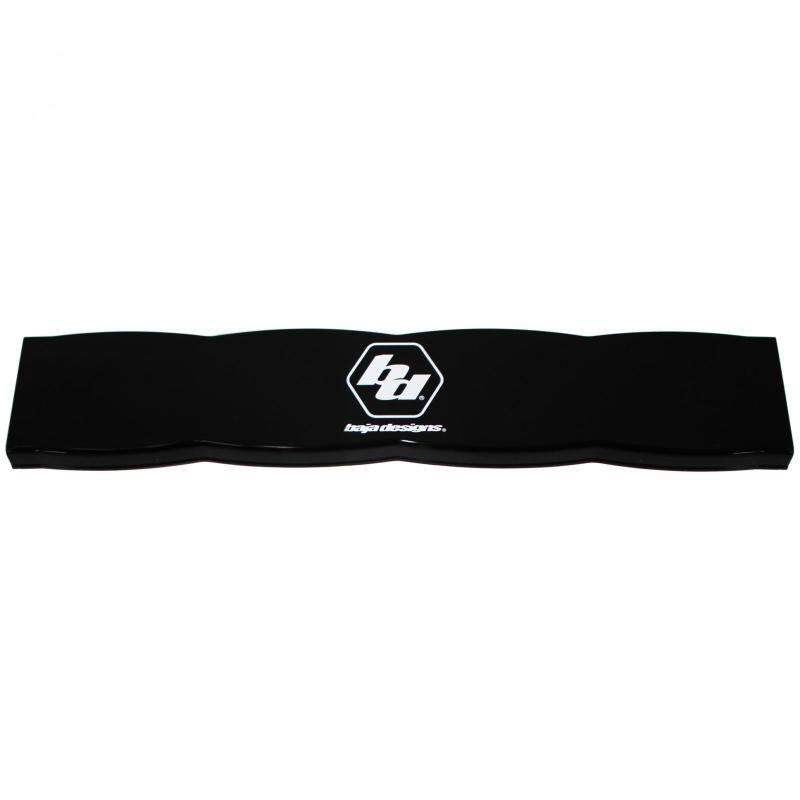 Universal 10" Rock Guard Light Bar Cover Black | Dirty Garage