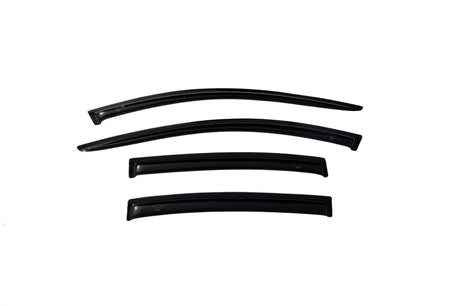 2008-2012 Malibu Ventvisor Outside Mount Window Deflectors Smoke 4-Piece | Dirty Garage