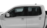 2022 Frontier Crew Cab Ventvisor In-Channel Window Deflectors 4-Piece Smoke - View 3 | Dirty Garage