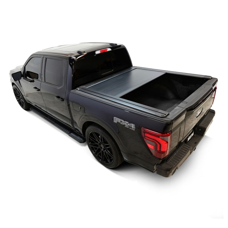 2015-2025 F-150 5.5ft Bed Electric Retractable Tonneau Cover - Black - View 5 | Dirty Garage