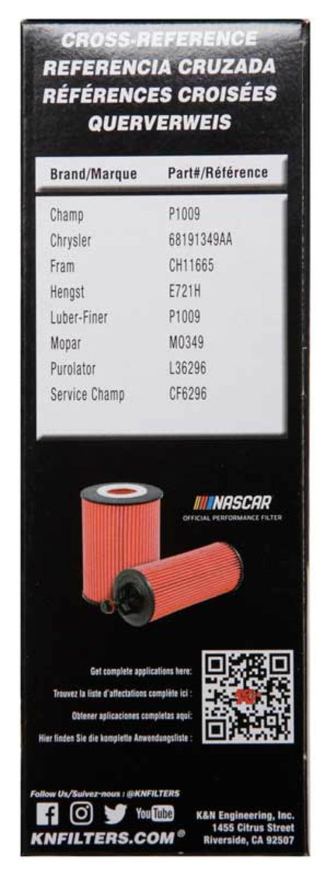 Performance Oil Filter for 2014-2017 Durango 3.6L/2014-2017 Grand Cherokee 3.6L - View 7 | Dirty Garage