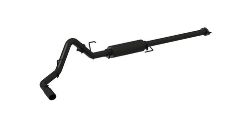 2015 F-150 2.7L 3.5"L EcoBoost 3" Cat Back Single Side Black Exhaust System - View 2 | Dirty Garage