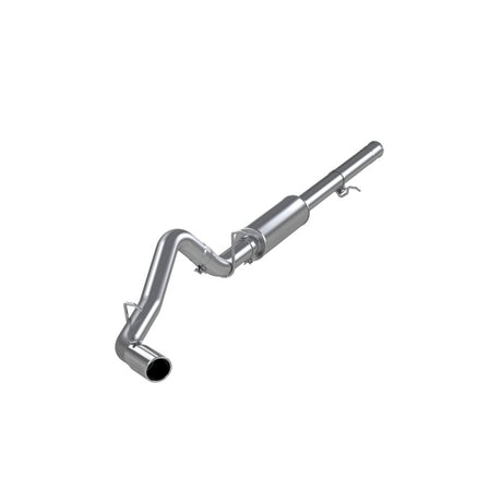 2011-2013 GM 1500 6.2L 3.5" Cat Back Single Side Exhaust - View 4 | Dirty Garage