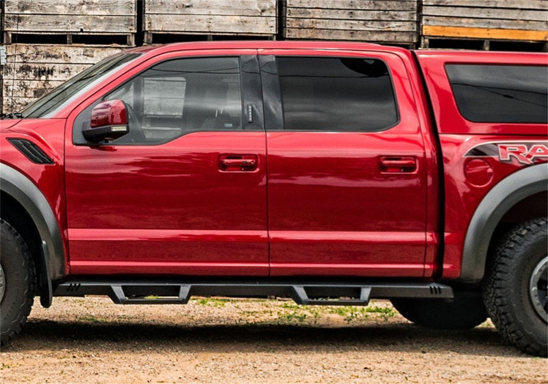2010-2018 4Runner 4-Door SUV Textured Black EPYX Steps - View 2 | Dirty Garage