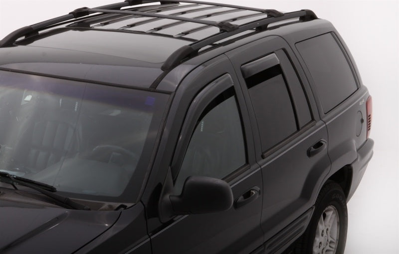 2004 Ecosport Front Rear Window Deflectors Smoke 4-Piece - View 4 | Dirty Garage