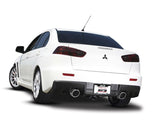 Borla 08-14 Mitsubishi EVO X Catback Exhaust - View 3 | Dirty Garage