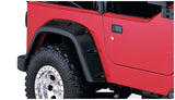 1997-2006 Jeep TJ Pocket Style Fender Flares 4pc - Black | Dirty Garage