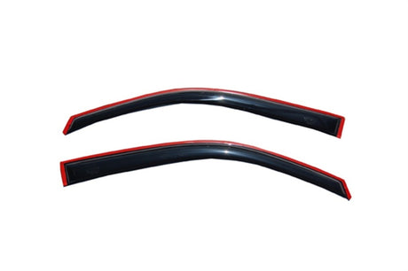 2004-2014 F-150 Supercab Ventvisor In-Channel Window Deflectors Smoke 2-Piece - View 2 | Dirty Garage