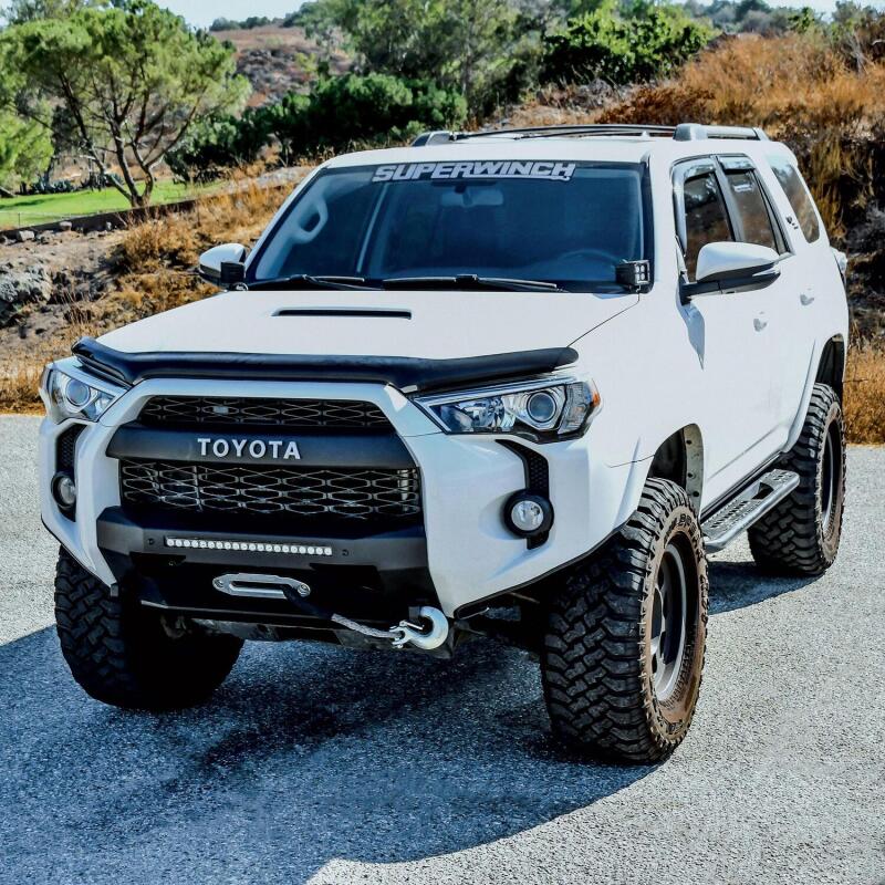 2014-2024 4Runner Pro-Series Winch Mount Black Front Bumper - View 6 | Dirty Garage