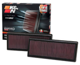 Universal Replacement Air Filter 12.563in O/S Length x 5.25in O/S Width x 1.625in H (Inc 2 Filters) - View 8 | Dirty Garage