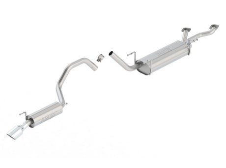 Borla 98-04 Lexus LX470/Toyota Land Cruiser Stainless Steel Catback Exhaust - View 2 | Dirty Garage