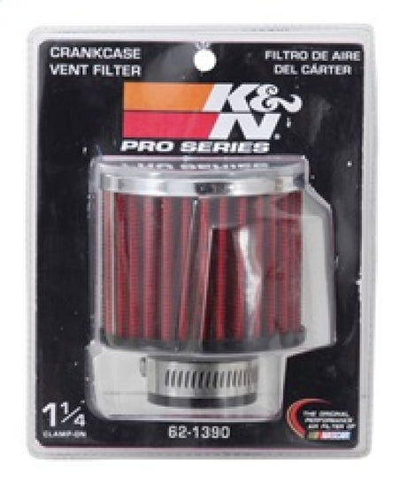 Universal 1.25in Flange ID x 3in OD x 2.5in H Rubber Base Crankcase Vent Filter - View 12 | Dirty Garage