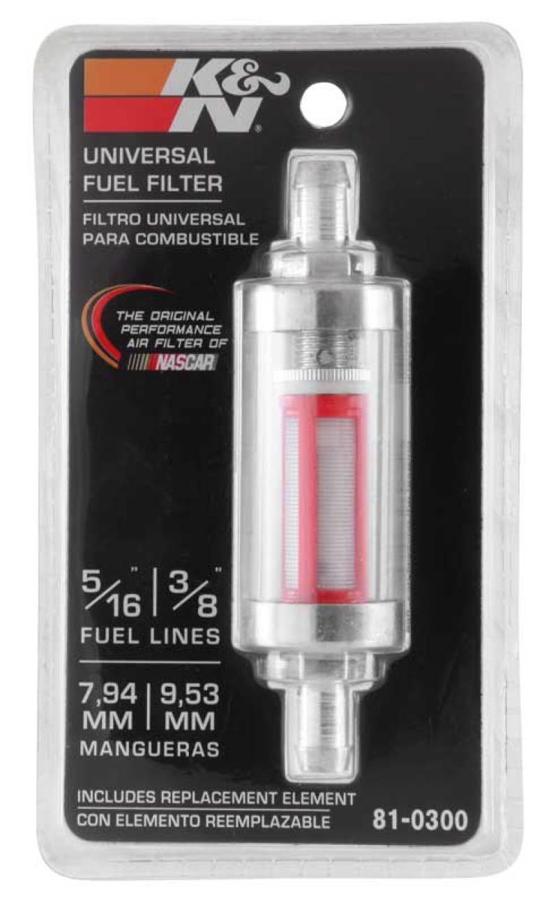 Universal 5/16in x 3/8in Universal Replacement In-Line Fuel Filter - View 4 | Dirty Garage