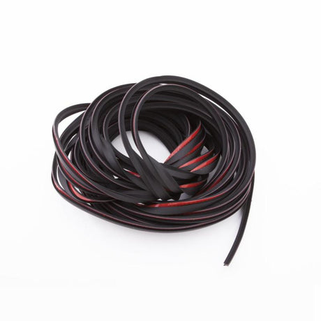 Universal Tall Wiper Style Replacement Edge Trim - 30' Roll | Dirty Garage