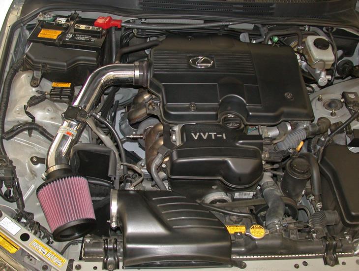 Performance Intake Kit Typhoon IS300 L6-3.0L 2001-2002 - Polished | Dirty Garage